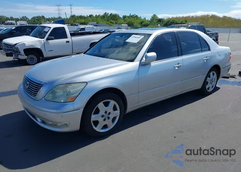 2004 Lexus Ls 430 from USA, damaged, VIN JTHBN36F740163241